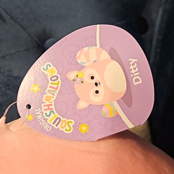 8" Ditty Pink Lemur Easter Squishmallow 2024 - Picture 3 of 6